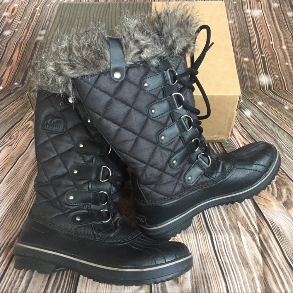 Sorel Tofino CVS Black Waterproof Winter Boot